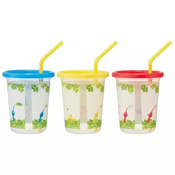 「「ピクミン×しまむら」レジャー&普段使いできるグッズがオンラインストアで発売！カップや巾着が可愛い」の画像