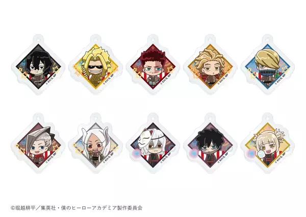「浴衣姿の緑谷や爆豪がかわいすぎ♪『ヒロアカ』×and GALLERYコラボカフェ9月2日開幕！全23種グッズ登場」の画像