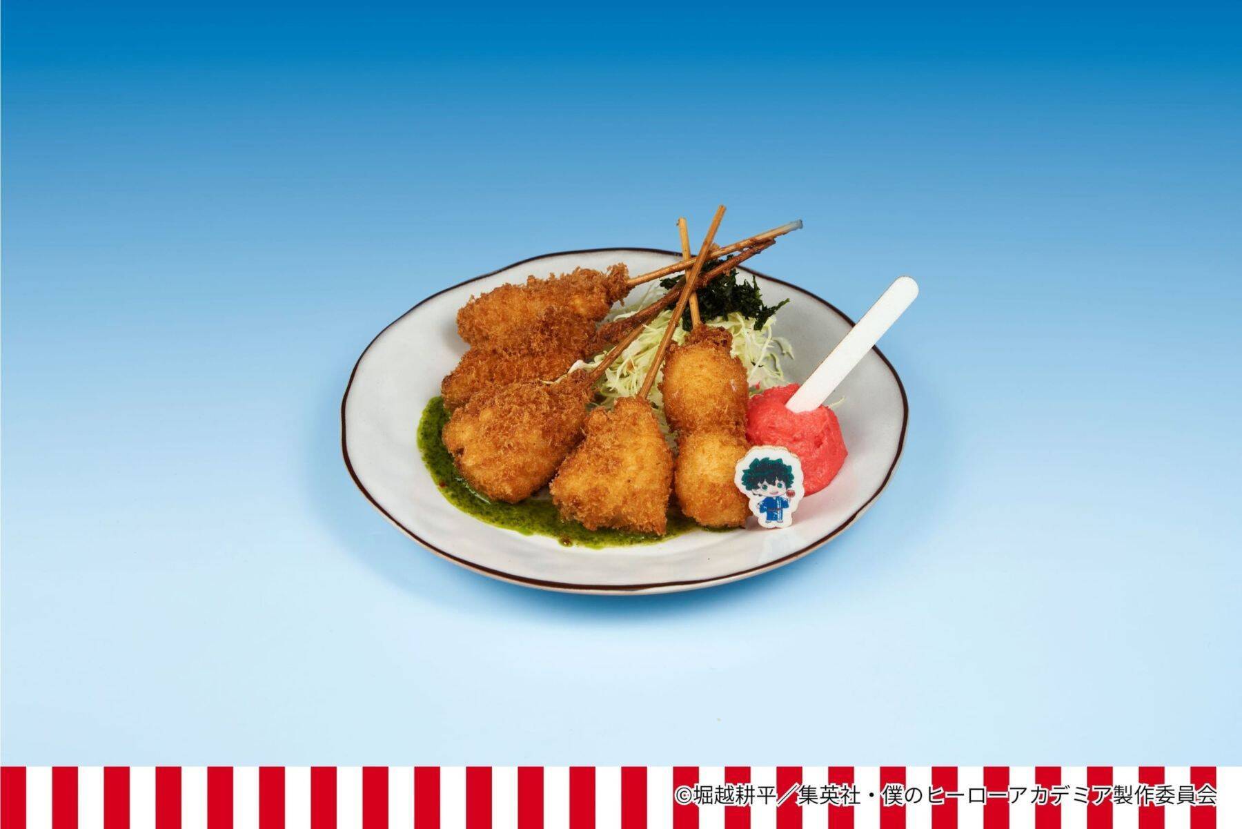 浴衣姿の緑谷や爆豪がかわいすぎ♪『ヒロアカ』×and GALLERYコラボカフェ9月2日開幕！全23種グッズ登場