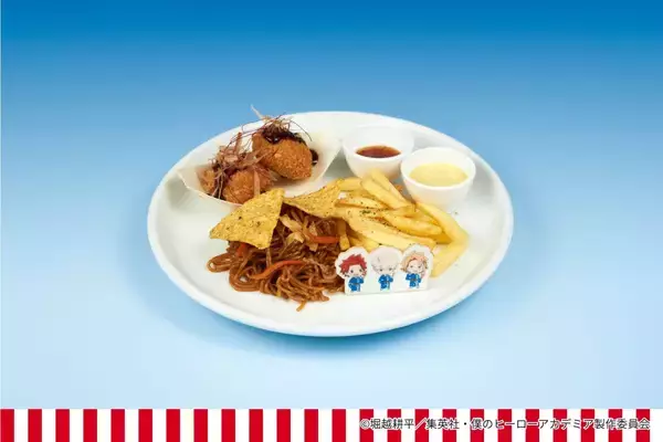 「浴衣姿の緑谷や爆豪がかわいすぎ♪『ヒロアカ』×and GALLERYコラボカフェ9月2日開幕！全23種グッズ登場」の画像