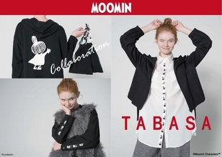 『ムーミン』と「TABASA」が初コラボ！リトルミイのチュニックやフーディーなど5アイテムが10月16日発売