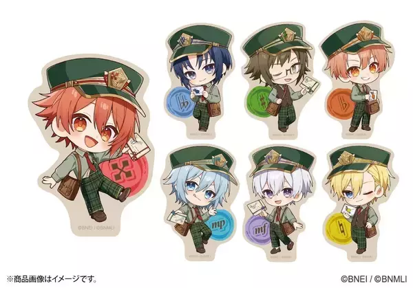「『アイドリッシュセブン』配達員風衣装がかわいい！IDOLiSH7の限定グッズ、9月7日から受注販売」の画像
