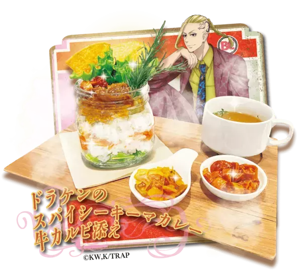 「「東リベ×文房具カフェ」6月1日よりコラボ開催！レトロファッションの描き下ろしに「良すぎる」」の画像