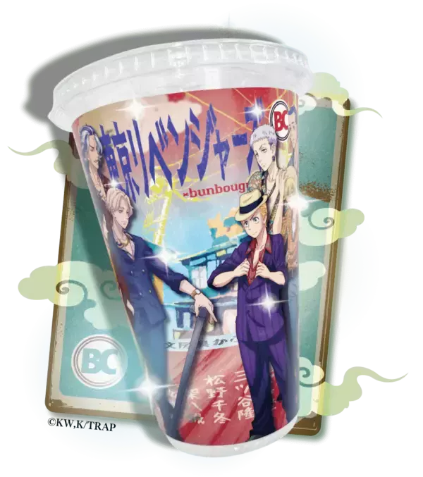 「「東リベ×文房具カフェ」6月1日よりコラボ開催！レトロファッションの描き下ろしに「良すぎる」」の画像