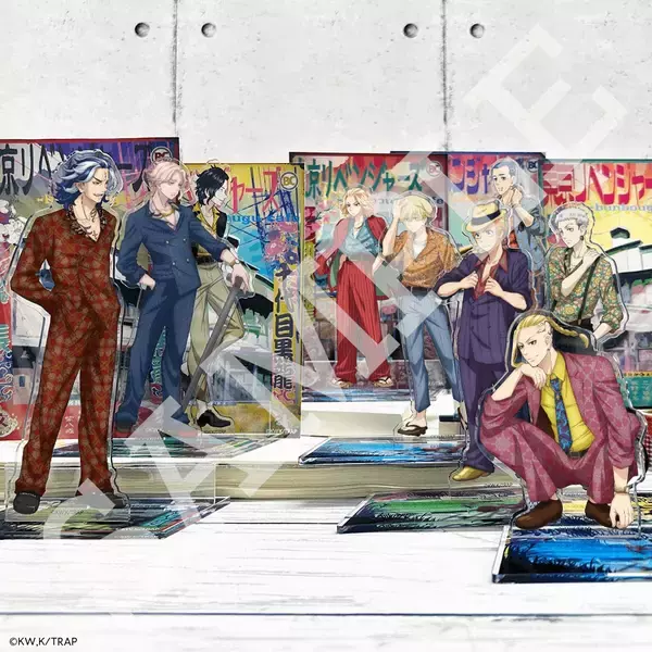 「「東リベ×文房具カフェ」6月1日よりコラボ開催！レトロファッションの描き下ろしに「良すぎる」」の画像