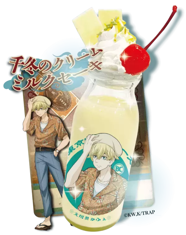 「「東リベ×文房具カフェ」6月1日よりコラボ開催！レトロファッションの描き下ろしに「良すぎる」」の画像