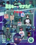 『銀河特急 ミルキー☆サブウェイ』×WEGOが6月19日発売！Y2K全開のチハル着用Tシャツ＆ポッピーくんトートなどが登場