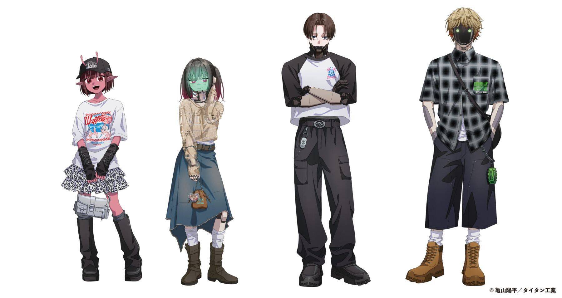 『銀河特急 ミルキー☆サブウェイ』×WEGOが6月19日発売！Y2K全開のチハル着用Tシャツ＆ポッピーくんトートなどが登場