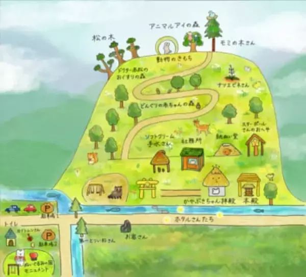 「「ぬいぐるみ神社」が京都・美山に誕生！7月7日の七夕に初参拝、推しのぬいと祈れる“もふもふの聖地”」の画像