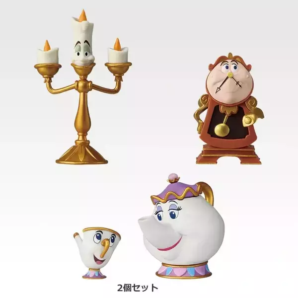 「一番くじ「〈ディズニープリンセス〉Enchanted Glow」舞踏会のベルと野獣が尊い♪ 9月5日発売、全11等級がラインナップ」の画像