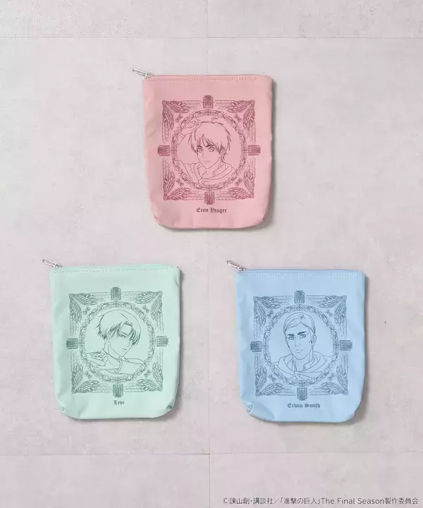 「「『進撃の巨人』×earth music&ecology Japan Label」コラボが6月5日予約開始！調査兵団マント風パーカーなど全15型」の画像