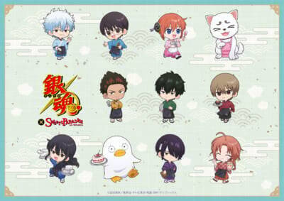 「銀魂×スイパラ」コラボカフェが6月2日から開催決定！和風カフェ衣装の万事屋・真選組たちが登場