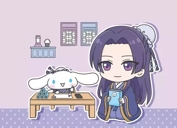 「「薬屋のひとりごと×サンリオ」コラボが6月24日先行通販開始！猫猫×ハローキティの描き下ろしアクスタ・缶バッジが尊い」の画像