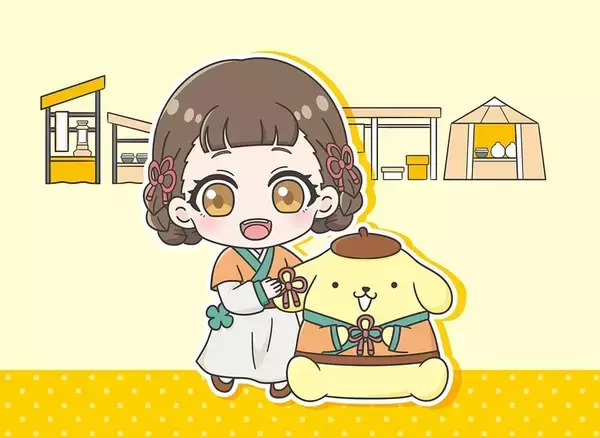 「「薬屋のひとりごと×サンリオ」コラボが6月24日先行通販開始！猫猫×ハローキティの描き下ろしアクスタ・缶バッジが尊い」の画像