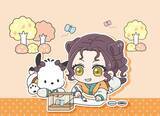 「「薬屋のひとりごと×サンリオ」コラボが6月24日先行通販開始！猫猫×ハローキティの描き下ろしアクスタ・缶バッジが尊い」の画像14