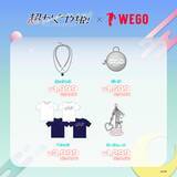 「『超かぐや姫！』×WEGO コラボ商品が7月10日発売！キャラ着用の描き下ろしTシャツや花札風カードが登場」の画像4