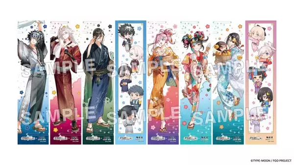「『Fate/Grand Order』×極楽湯・RAKU SPA コラボが4月2日から開催！サーヴァント6騎のコラボ風呂＆描き下ろしグッズが登場」の画像