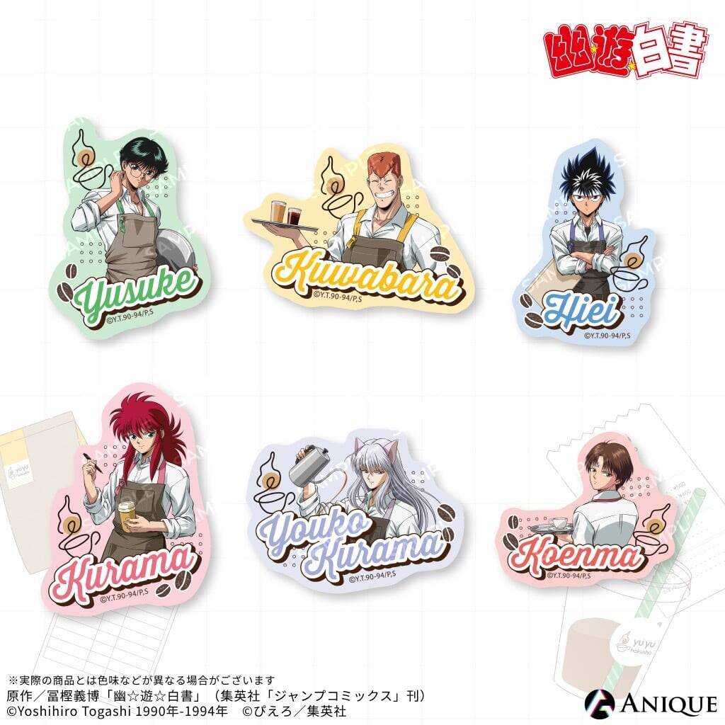 『幽☆遊☆白書』ウェイター姿の描き下ろしグッズがPOP UP SHOPで登場！KINOKOS miniも渋谷モディに集合