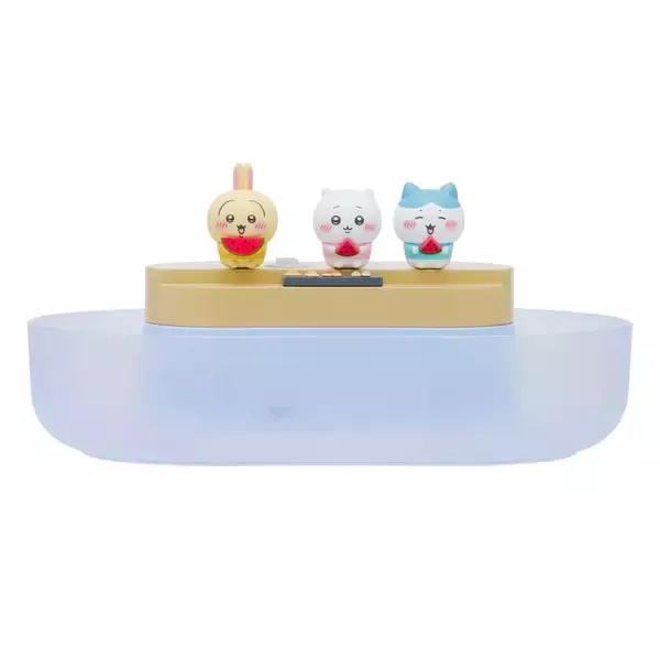 「「エニマイくじ ちいかわ」が7月25日発売！スイカ風鈴＆ぬいぐるみ全8種に流しそうめん機が当たるチャンス賞も」の画像