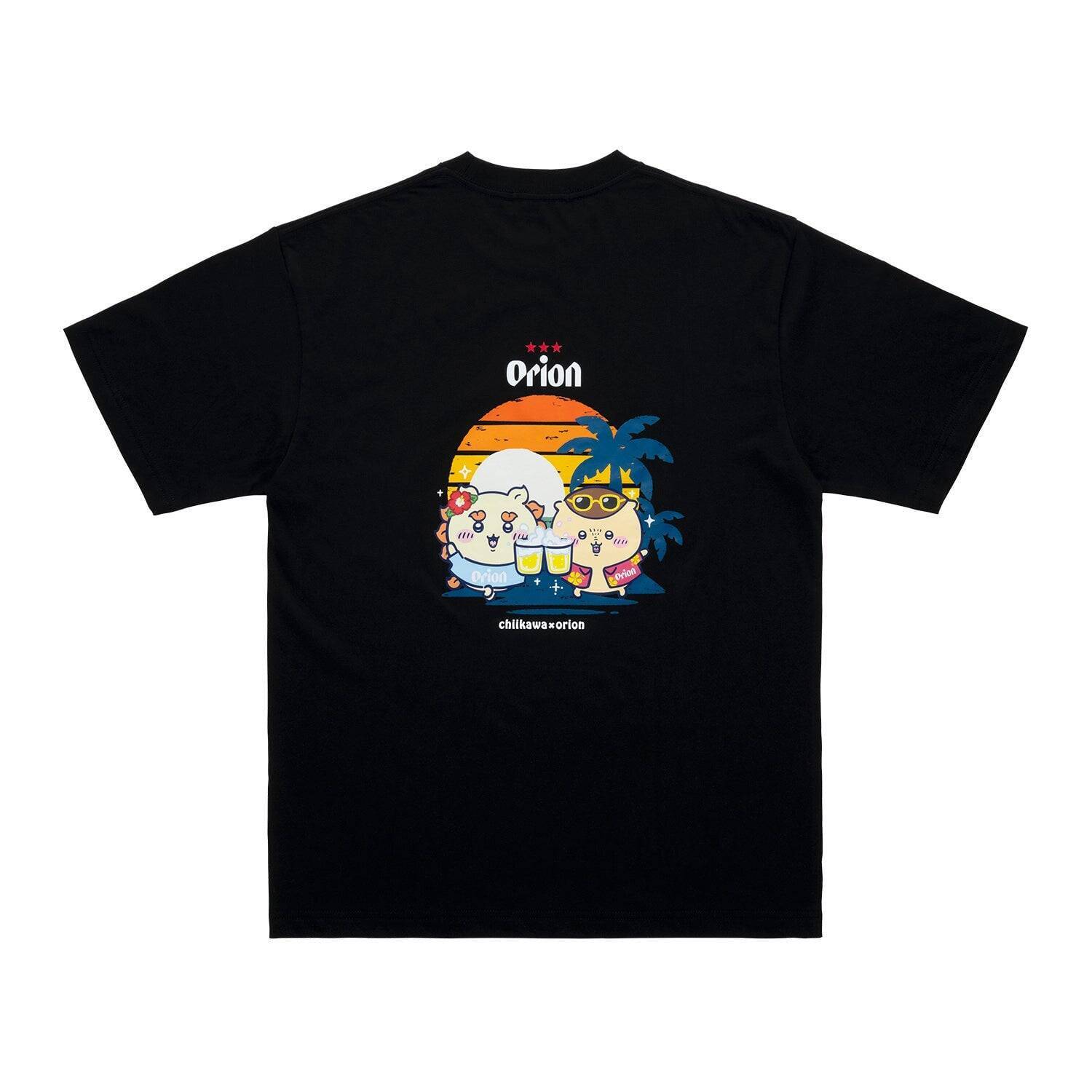 「ちいかわ×オリオンビール」沖縄コラボTシャツが7月28日発売！カチャーシーを踊るシーサー＆乾杯するくりまんじゅうなど全4種