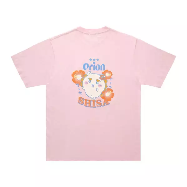 「「ちいかわ×オリオンビール」沖縄コラボTシャツが7月28日発売！カチャーシーを踊るシーサー＆乾杯するくりまんじゅうなど全4種」の画像