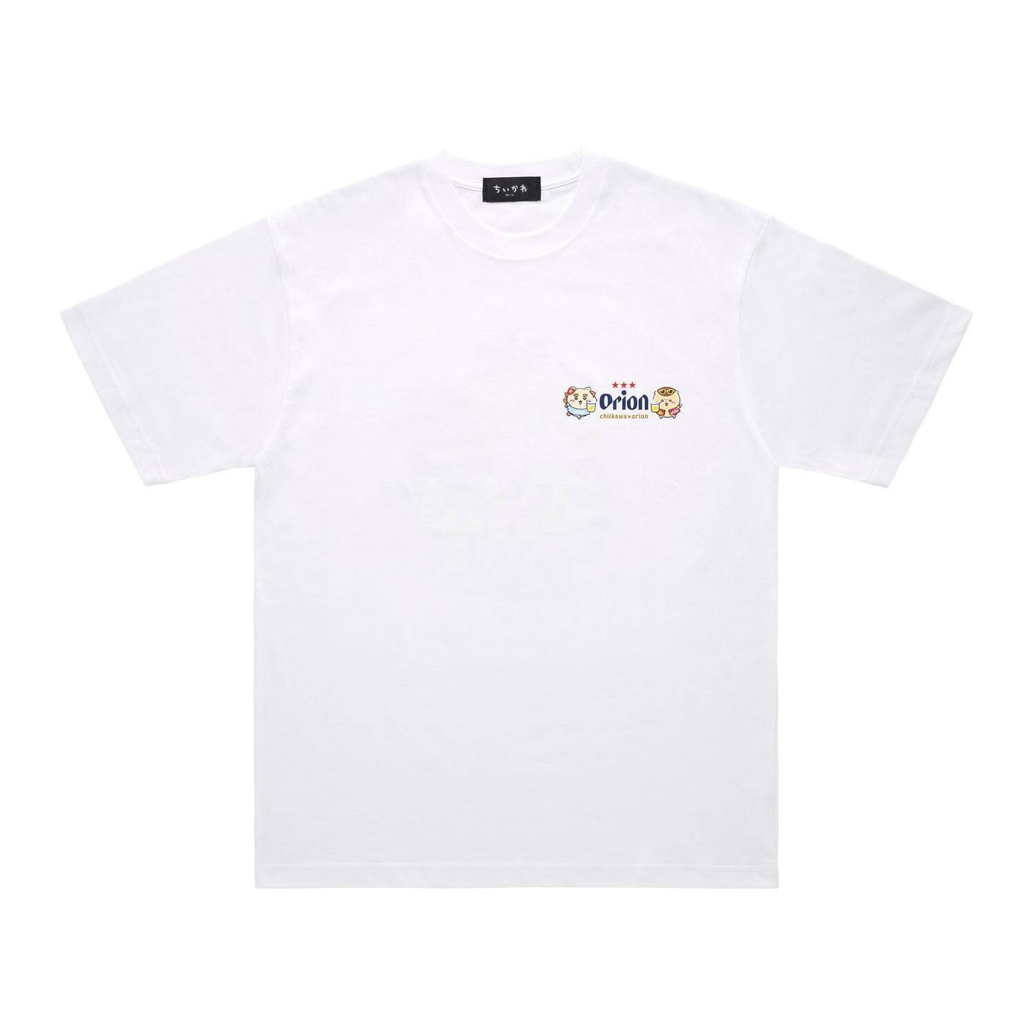 「ちいかわ×オリオンビール」沖縄コラボTシャツが7月28日発売！カチャーシーを踊るシーサー＆乾杯するくりまんじゅうなど全4種