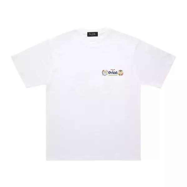 「「ちいかわ×オリオンビール」沖縄コラボTシャツが7月28日発売！カチャーシーを踊るシーサー＆乾杯するくりまんじゅうなど全4種」の画像