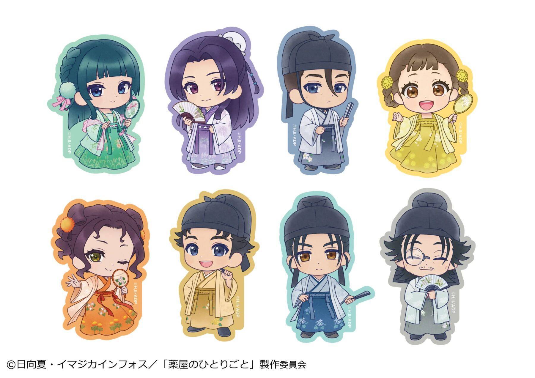 『薬屋のひとりごと』× and GALLERYコラボカフェが4月4日より全国4都市で開催決定！猫猫と壬氏が花に囲まれた美しいビジュアル公開