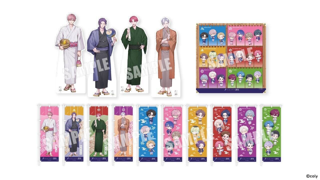 『ブレイクマイケース』×極楽湯・RAKU SPAコラボが4月2日から開催！浴衣姿の描き下ろし＆部署別コラボ風呂が激アツ