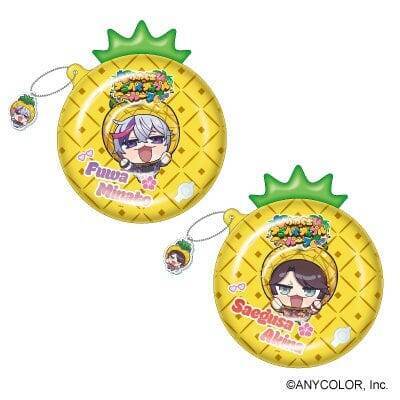 にじさんじ「ふわぐさ」×ナゴパイナップルパークのプライズが9月5日登場！不破湊・三枝明那のカップホルダー＆タンブラーが登場