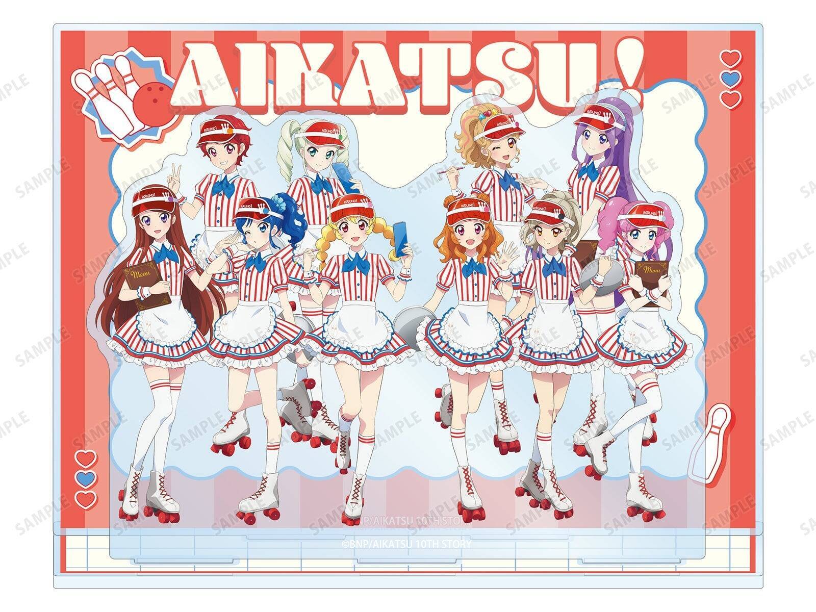 「アイカツ！×ラウンドワン」コラボ第2弾が4月1日から全店開催！コラボメニュー・コラボルーム・限定グッズなど盛りだくさん