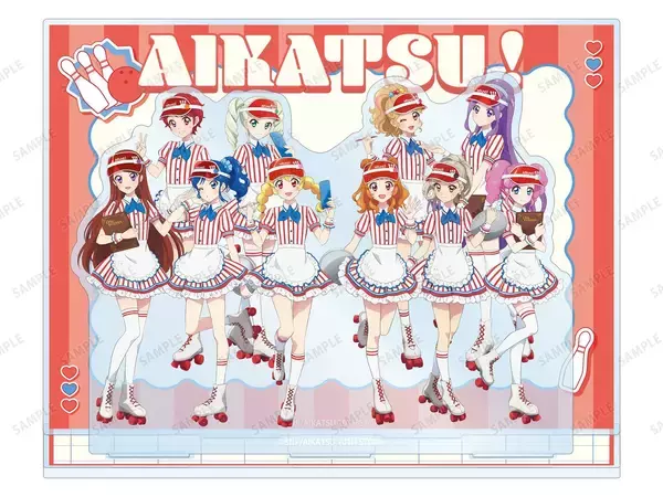 「「アイカツ！×ラウンドワン」コラボ第2弾が4月1日から全店開催！コラボメニュー・コラボルーム・限定グッズなど盛りだくさん」の画像