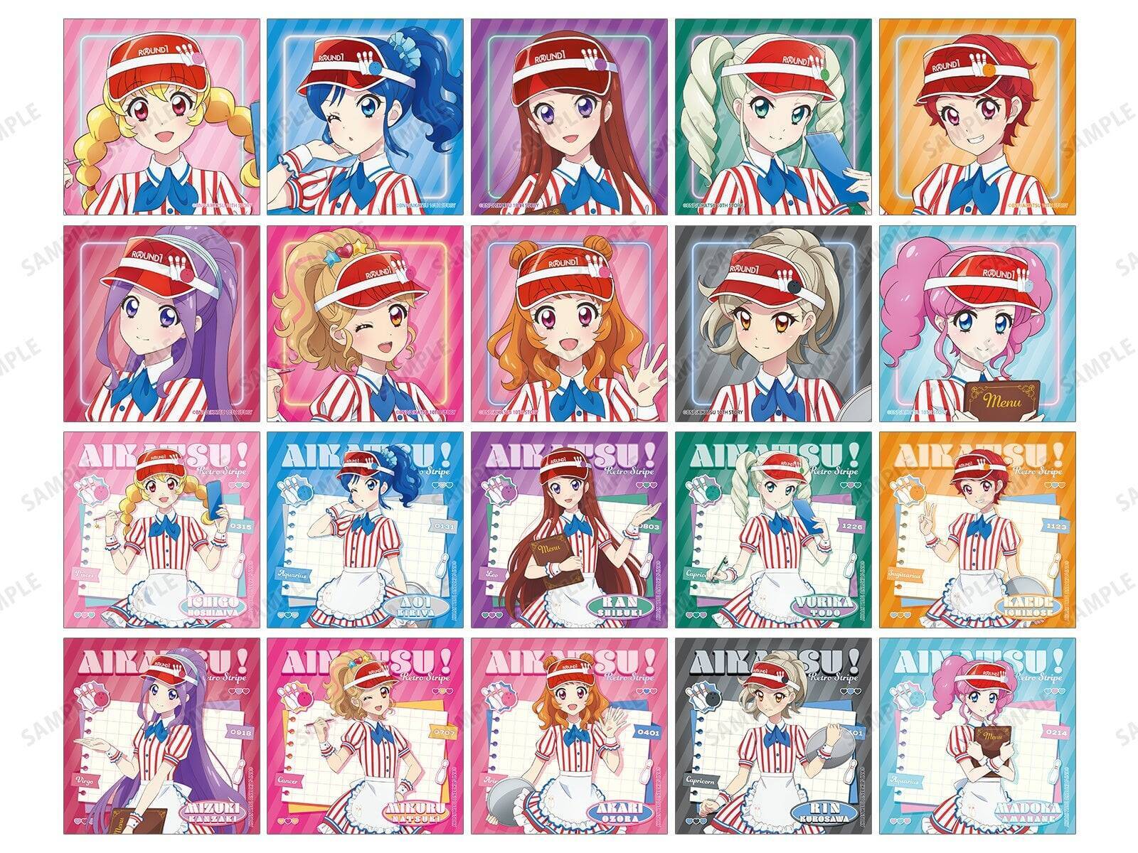 「アイカツ！×ラウンドワン」コラボ第2弾が4月1日から全店開催！コラボメニュー・コラボルーム・限定グッズなど盛りだくさん