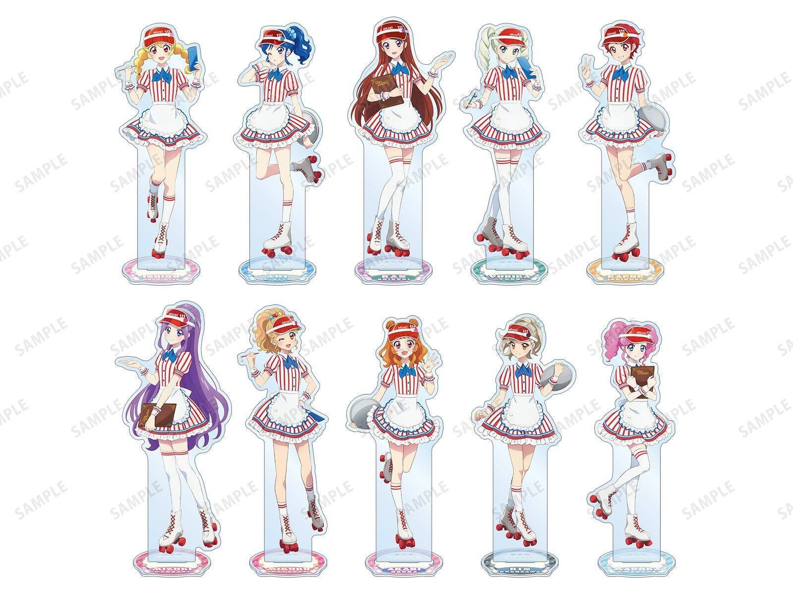 「アイカツ！×ラウンドワン」コラボ第2弾が4月1日から全店開催！コラボメニュー・コラボルーム・限定グッズなど盛りだくさん