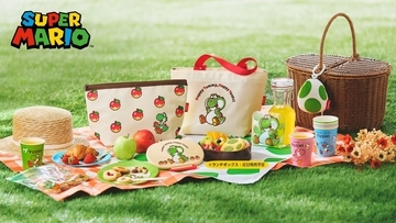 『スーパーマリオ』ヨッシーの新グッズが5月21日販売開始！まんぷくヨッシーのトートバッグ・タマゴキーケースなどが登場