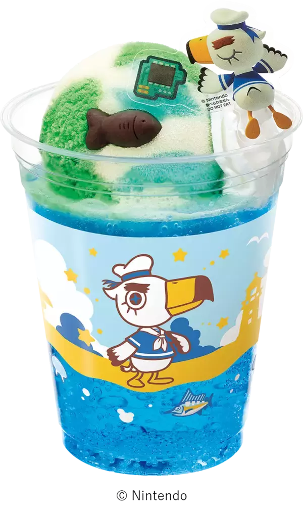 「「どうぶつの森×サーティワン」初コラボが7月1日開始！しずえ＆たぬきちの夏の島ごちそうアイスや夜の島サンデーが登場」の画像
