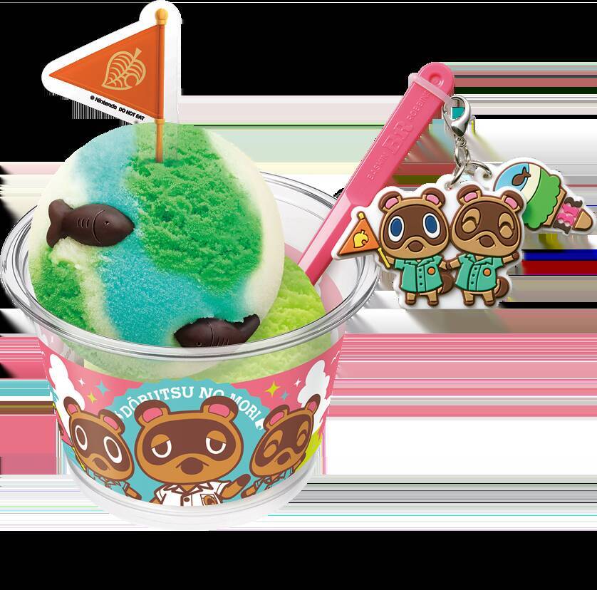 「どうぶつの森×サーティワン」初コラボが7月1日開始！しずえ＆たぬきちの夏の島ごちそうアイスや夜の島サンデーが登場