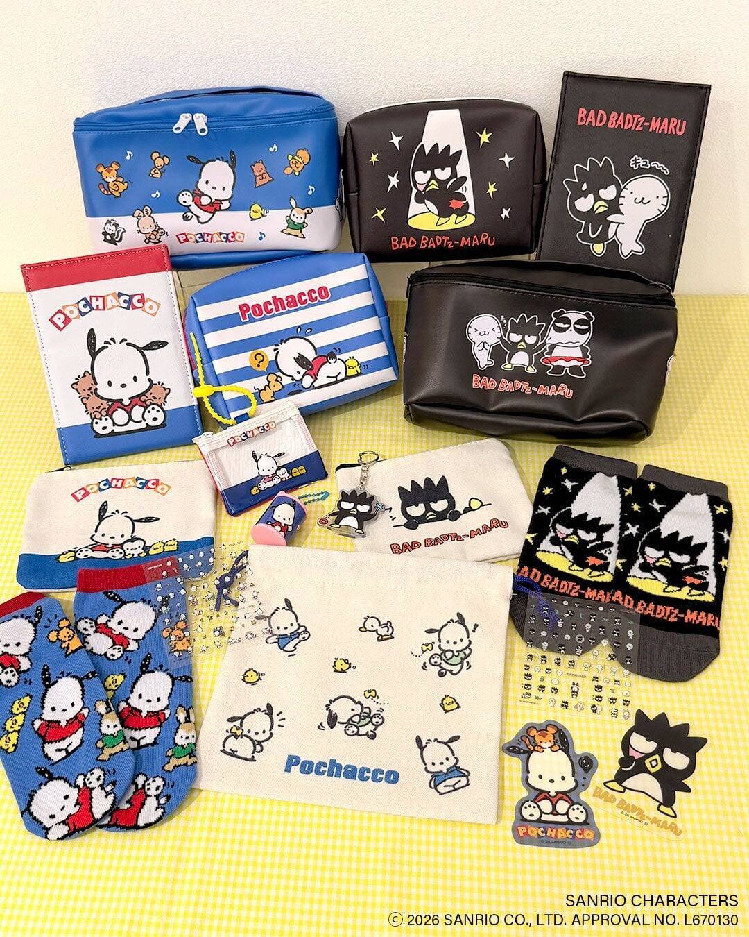 「サンリオキャラクターズ×サンキューマート」平成レトロ雑貨が7月22日予約開始！キティやポチャッコたちの全78アイテム
