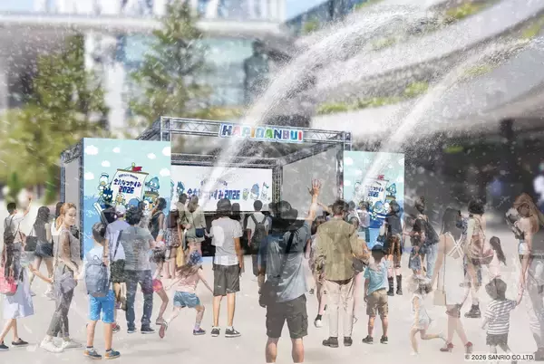 「はぴだんぶい「全力なつやすみ 2026」東京ソラマチ周辺で8月17日開幕！セーラー姿のジオラマアクスタやびしょ濡れステージも」の画像