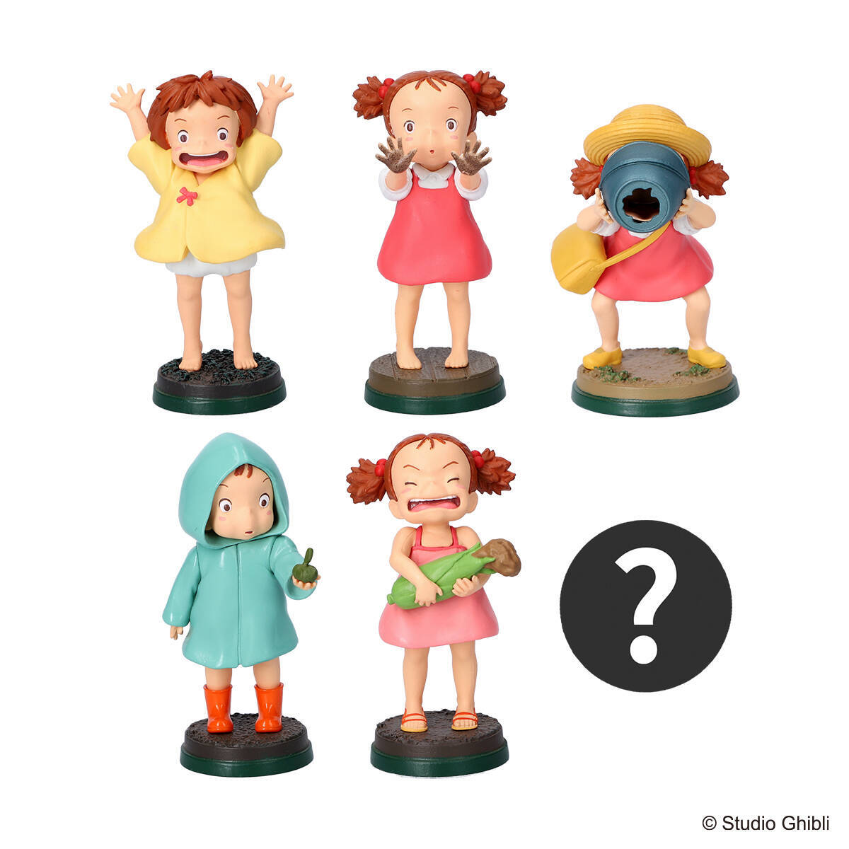 となりのトトロ』作品の大切なシーンがグッズ化！いろんなポーズのメイ 