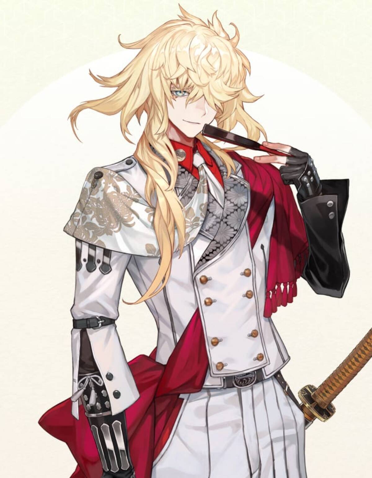 刀剣乱舞』公式絵師が一文字則宗のイラスト公開！気迫溢れる眼光に 