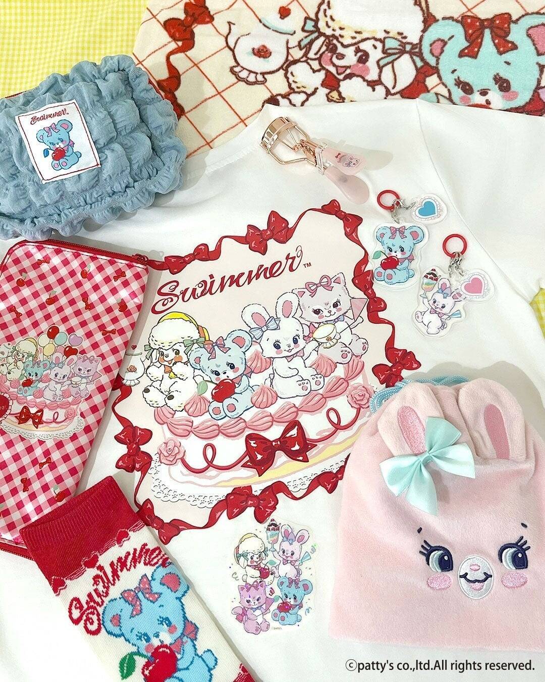 ファンシーブランド「SWIMMER」新作がサンキューマートに登場！全20アイテムがオール390円