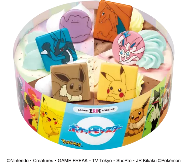 「「ポケモン×サーティワン」31ポケ夏！が8月1日開始 パチパチ弾ける新作ソルベやモンスターボールサンデーが登場」の画像