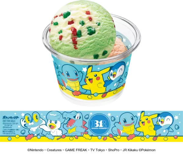 「「ポケモン×サーティワン」31ポケ夏！が8月1日開始 パチパチ弾ける新作ソルベやモンスターボールサンデーが登場」の画像