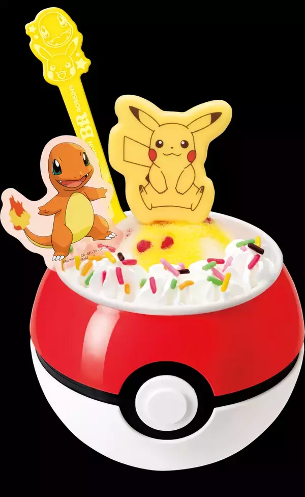 「「ポケモン×サーティワン」31ポケ夏！が8月1日開始 パチパチ弾ける新作ソルベやモンスターボールサンデーが登場」の画像