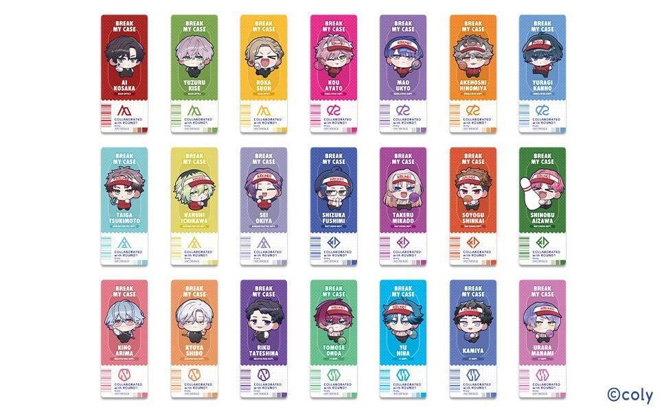 「ブレイクマイケース×ラウンドワン」ミニキャラ21人が勢ぞろい♪コラボが8月28日開幕、全21種の缶バッジ＆アクスタ