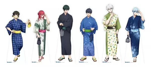 「「ブルーロック×着物レンタルVASARA」浴衣コラボが7月6日開催！潔の伊勢海老・凪のナマケモノなど“推しの好き”を纏う浴衣」の画像