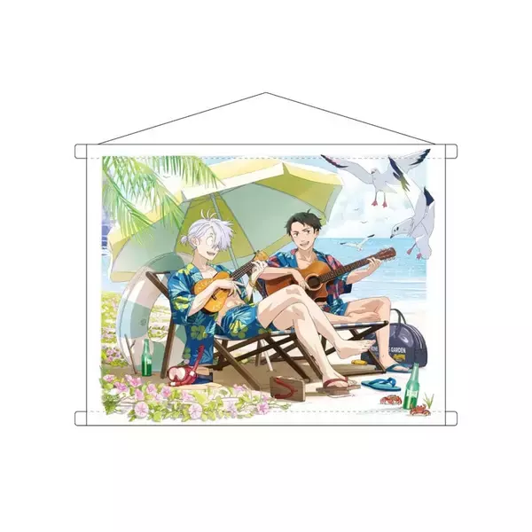 「『鬼太郎誕生 ゲゲゲの謎』オンラインくじVol.2が7月17日開始！浜辺の鬼太郎の父＆水木を谷田部透湖が描き下ろし」の画像
