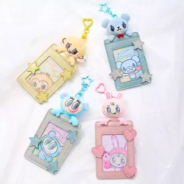 「ナルミヤキャラクターズ『シャーベット☆しゅわしゅわシリーズ』が7月10日発売！推し活にぴったりアクスタケースや宇宙船ポーチが登場」の画像