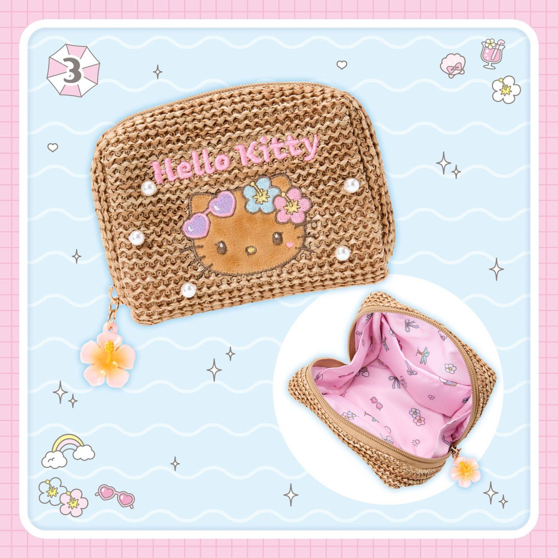 日焼けキティ＆クロミが水着姿に♪サンリオ「きらめきサマープール」8月19日発売、マスコットホルダー全7種が尊い